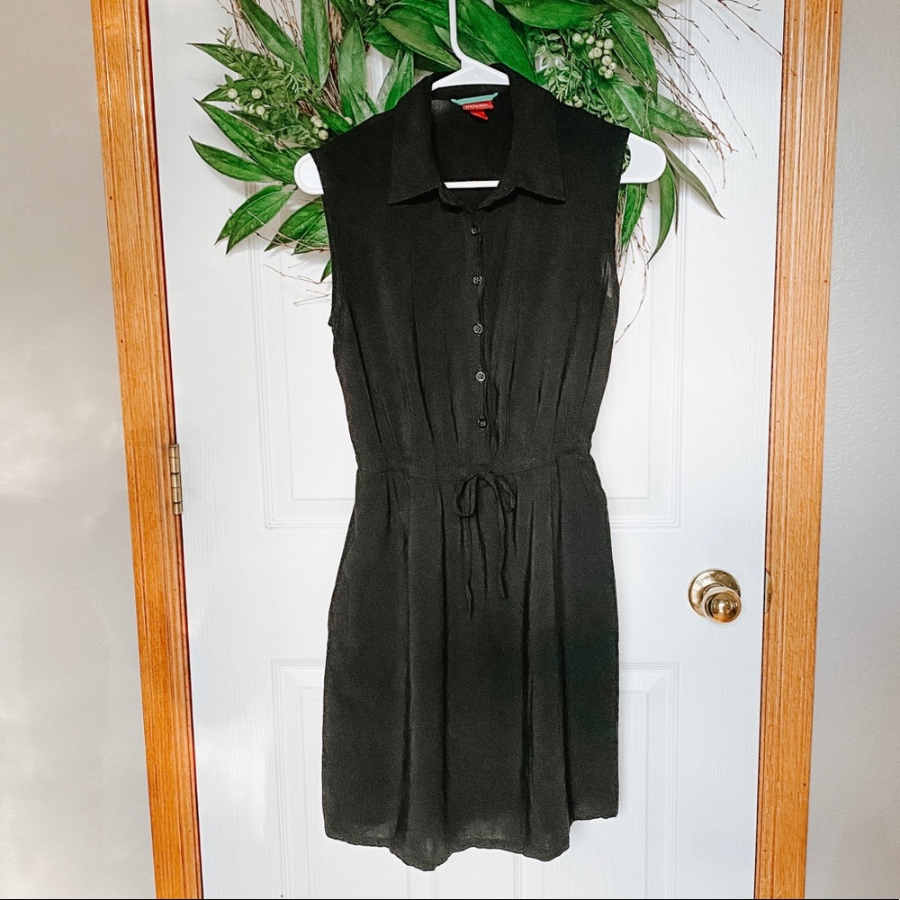 Black Button-up Sundress